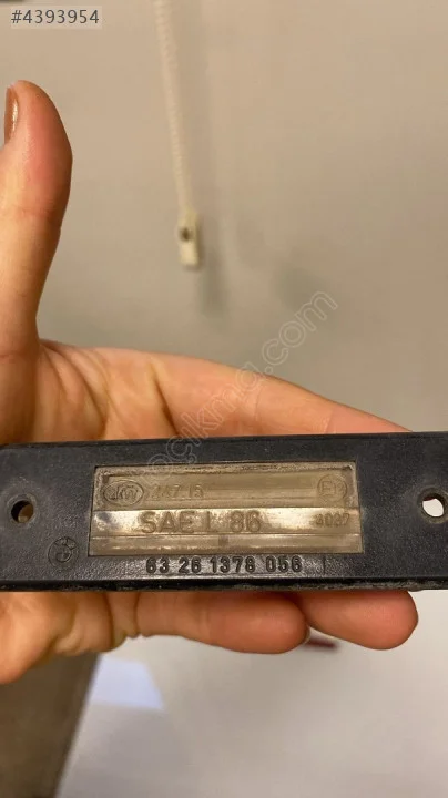 1378056 BMW 5 serisi e34 1990 plaka lambası