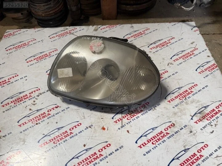 2002-2005 Renault Clio 2 Merceklı Sol Far