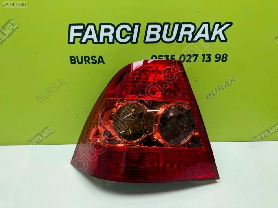 2004-2006 Toyota Corolla 81561-02260 Sol Dış Stop