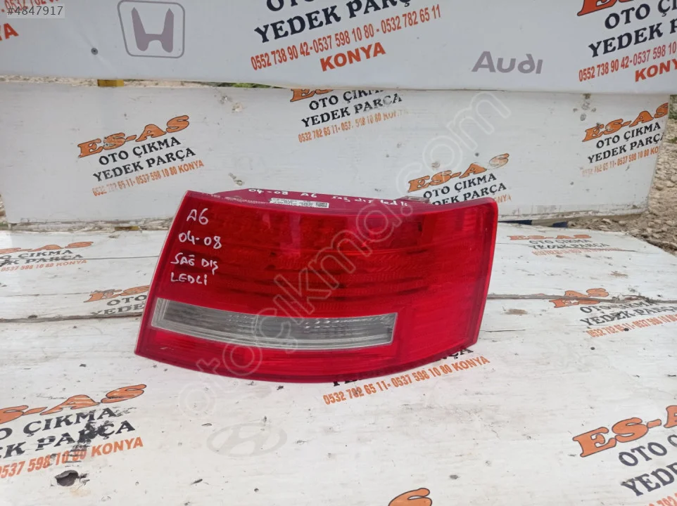 2004-2008 Audi A6 LED'li Sağ Dış Stop 4F5945096F