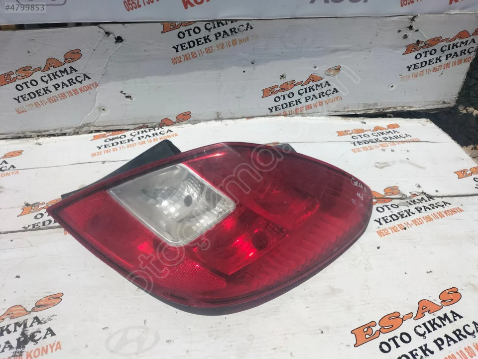 2006-2012 Opel Corsa D Sağ Arka Stop 89037887