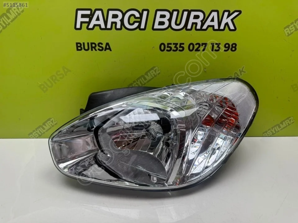 2008-2011 Hyundai Accent Beyaz Sinyalli Sol Far L921021E089