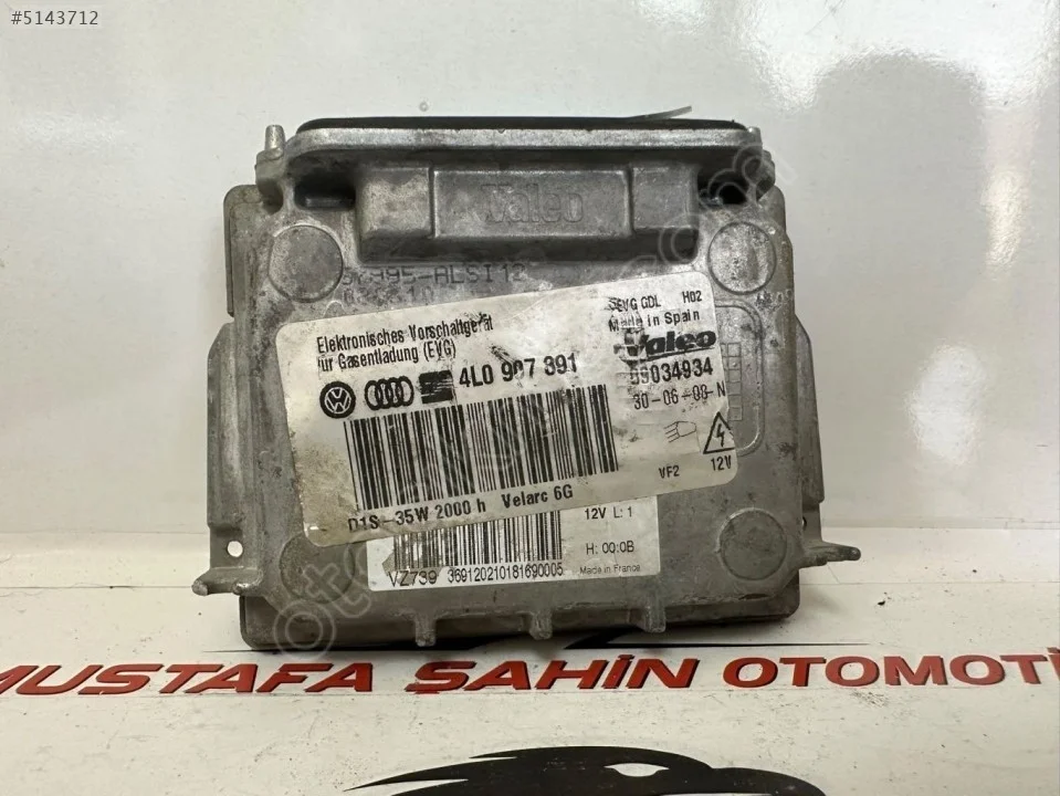 2008-2011 Volkswagen Passat D1S D1R-D2S D2R Far Beyni