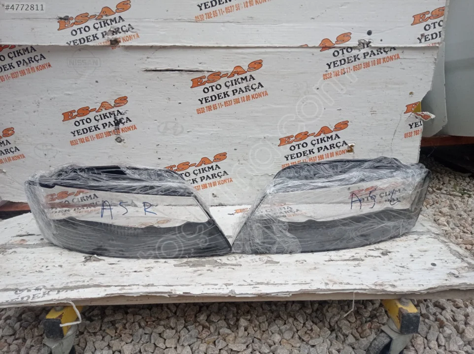 2012-2015 Audi A5 Takım Far Camı