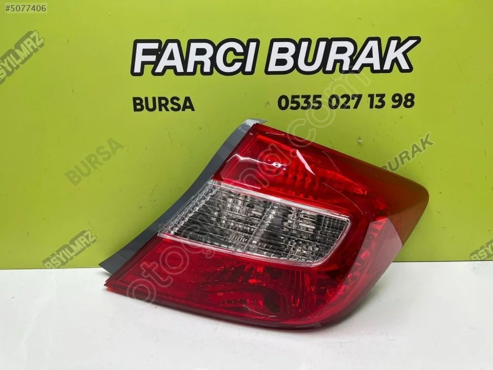 2012-2015 Honda Civic FB7 Sağ Dış Stop 33550-TR0-E01