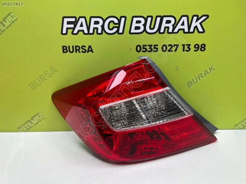 2012-2015 Honda Civic FB7 Sol Dış Stop 33500-TR0-E01