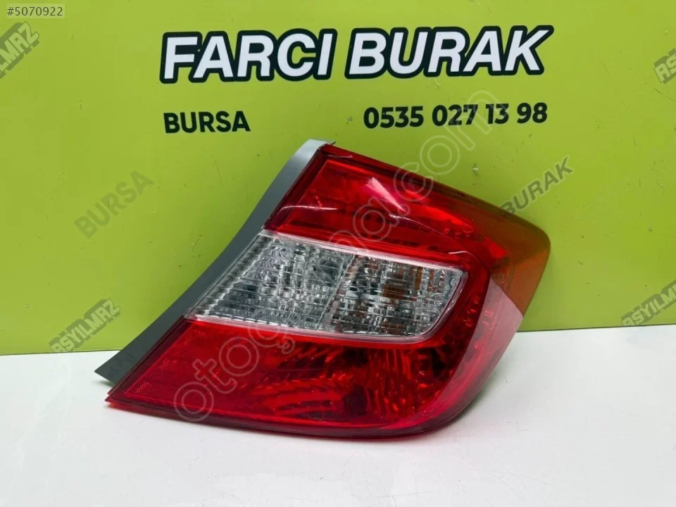 2012-2016 Honda Civic FB7 Sağ Dış Stop