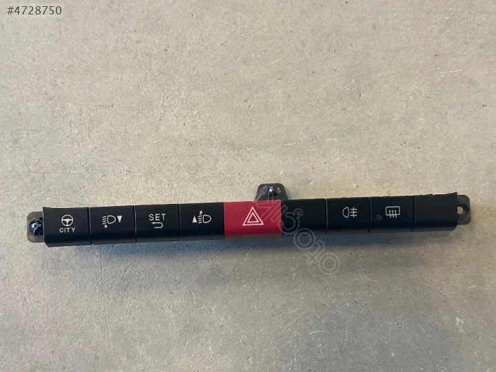 2012-2023 FIAT PANDA DÖRTLÜ DİREKSİYON FAR AYAR DÜĞME PANELİ