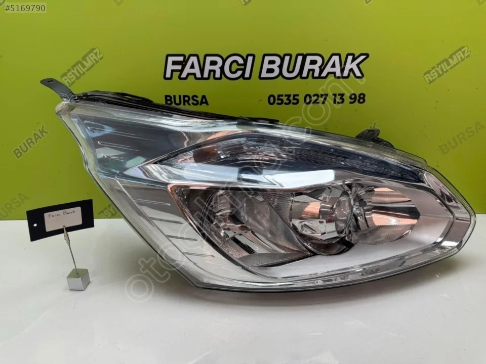 2012 Ford Transit Custom V362 Titanium Sağ Far BK21-13D152-B
