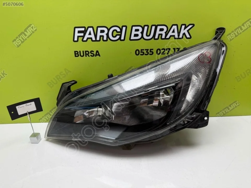 2012 Opel Astra J Halojen Sol Far 1EG010011-61
