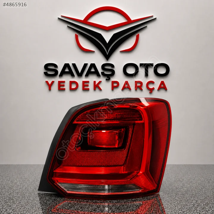 2013-2016 Volkswagen Polo Arka Stop Sisli Koyu Ref. Sağ Sol