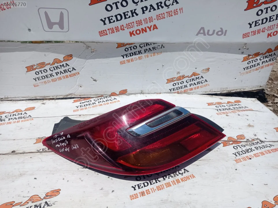 2013-2018 Opel Insignia A Makyajlı Sol Dış Ledli Stop 23160567