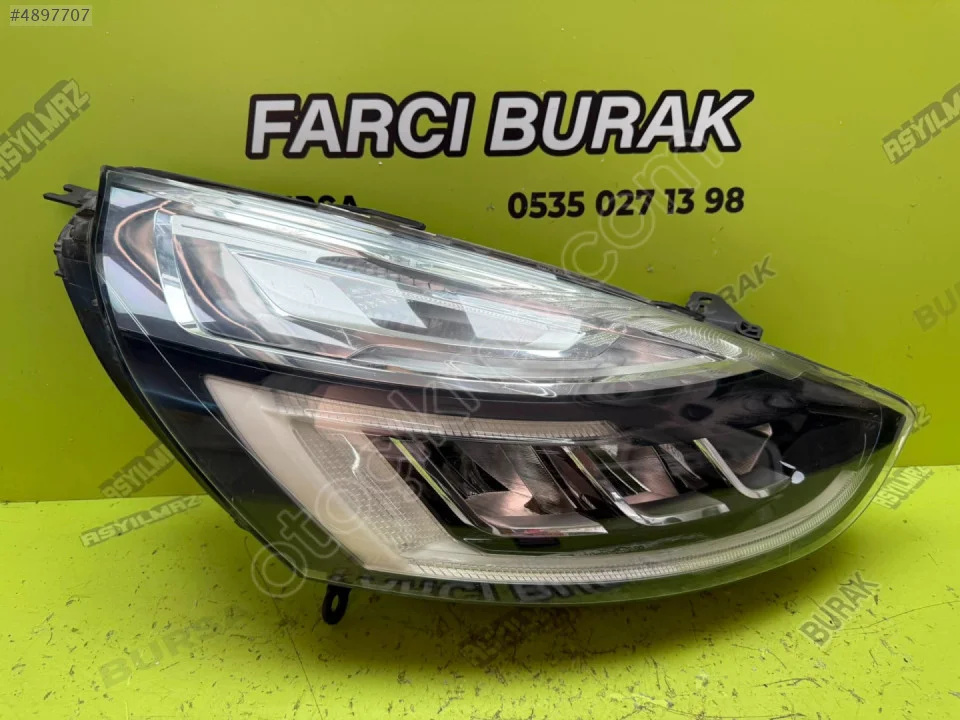 2014-2018 Renault Clio 4 İcon Full LED Sağ Far 260101766R