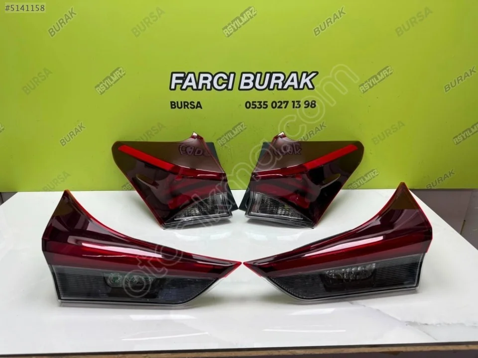 2015-2019 Toyota Auris LED'li Takım Dış İç Stop