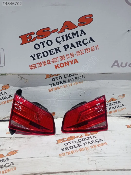 2015-2019 Volkswagen Passat B8 Sağ Sol İç Stop Takım