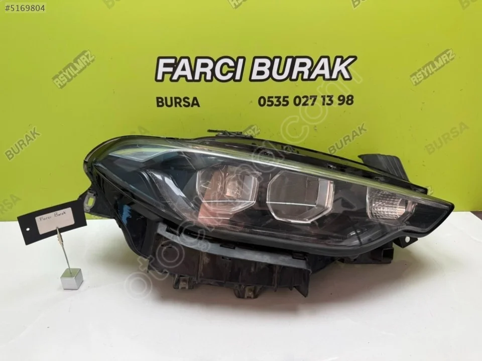 2015 Fiat Egea 52145154 LED'li Mercekli Sağ Far