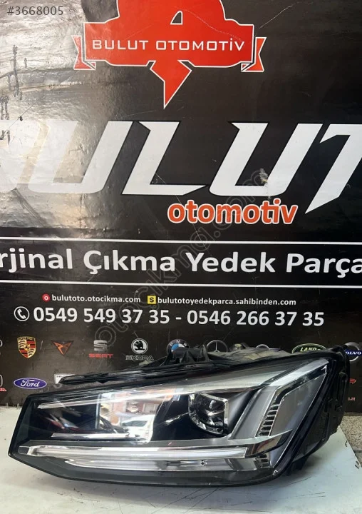 2016-2020 Audi Q2 Modeli Sol Ön Far Parçası