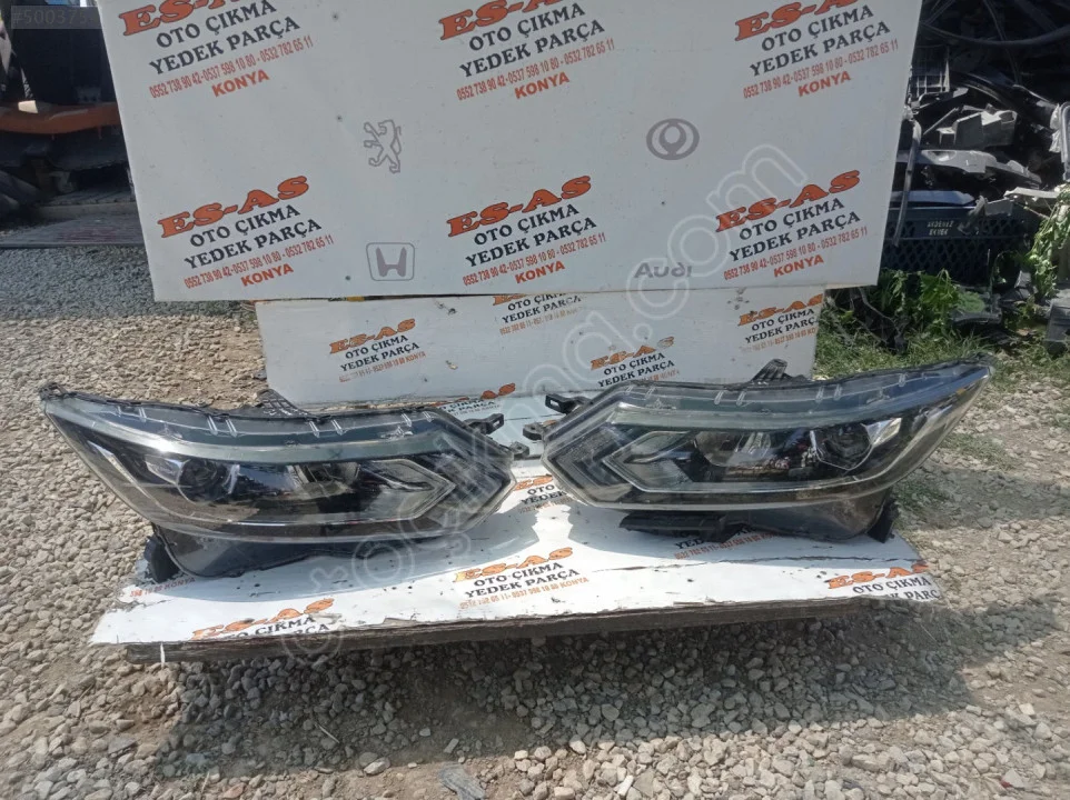 2017-2019 Nissan Qashqai J11 LED'li Makyajlı Takım Far