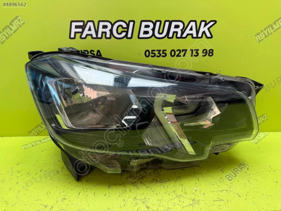 2018 Peugeot Partner Sağ Far 9816826880