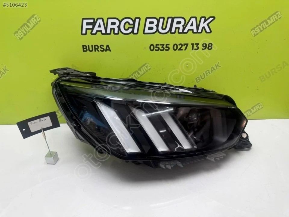 2020-2023 Peugeot 208 GT Full LED Sağ Far 9823193480