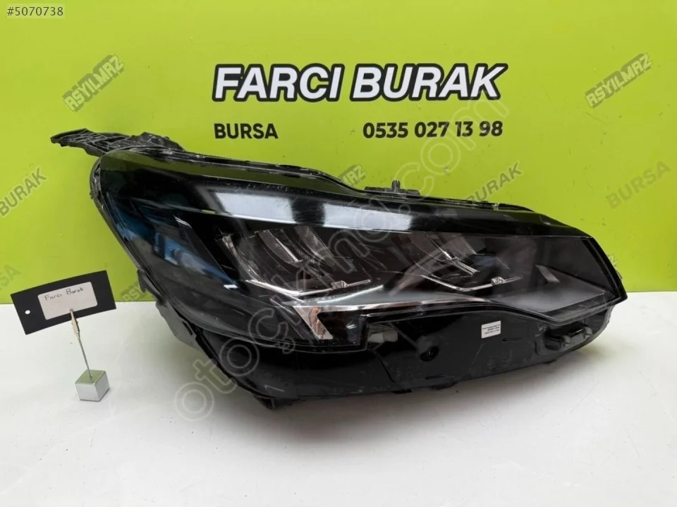 2020-2024 Peugeot 3008 Full LED Sağ Far 9836230180