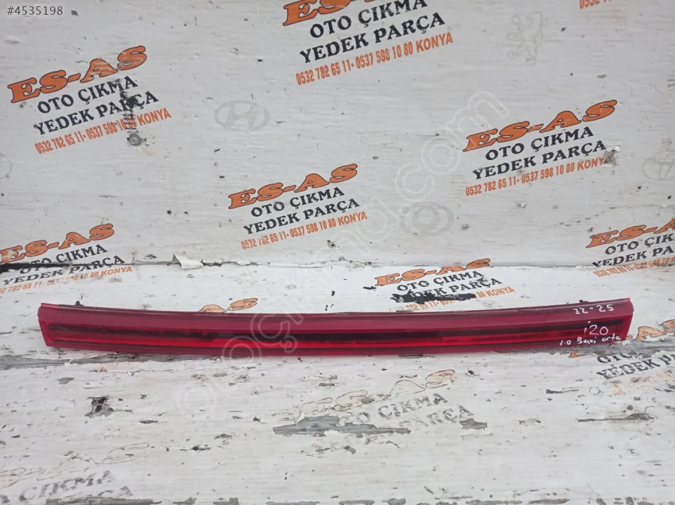 2020-2025 Hyundai i20 1.0 Bagaj Reflektör Orta 92409Q0100