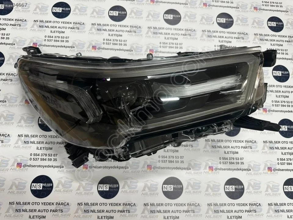 2021-2024 Toyota Hilux Mercek Tip Sağ Far Lambası
