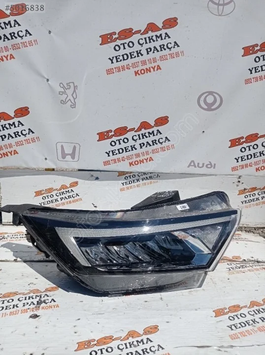 2021-2026 Hyundai i20 Full LED Sağ Far 92102-Q0100