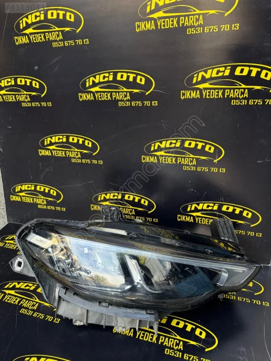 2024 Fıat Egea Sağ Far Full Led Çıkma Orjinal