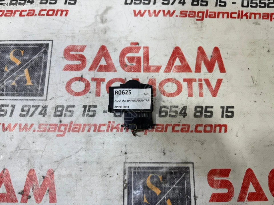 2026 Audi A3 8P Far Anahtarı 8P0919093