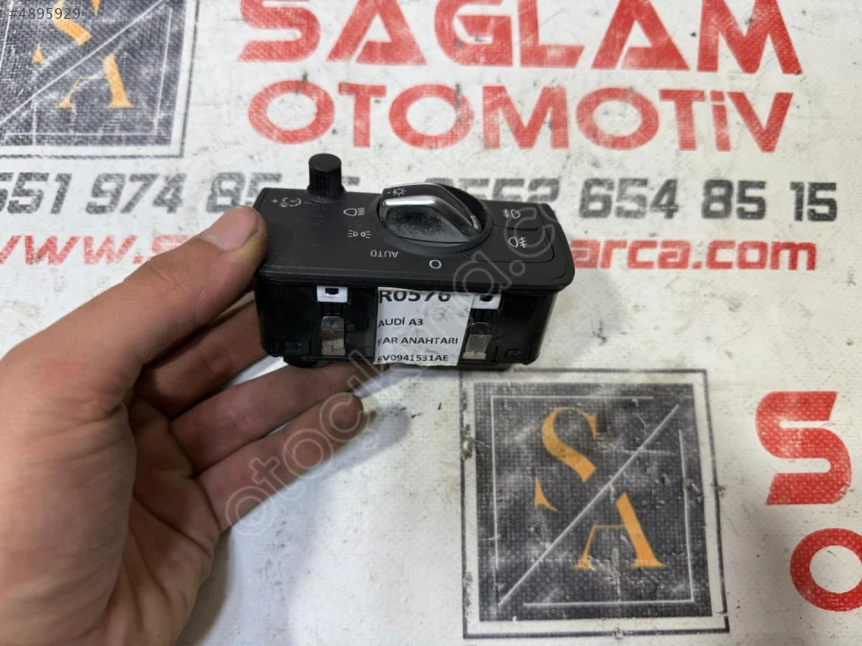 2026 Audi A3 Far Anahtarı 8V0941531AE