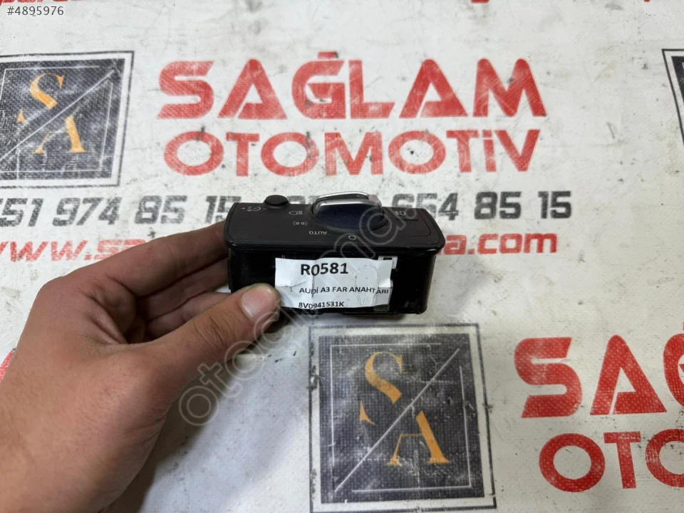 2026 Audi A3 Far Anahtarı 8V0941531K