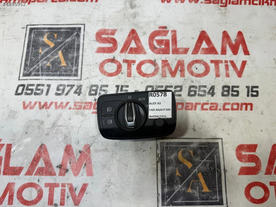 2026 Audi A3 Far Anahtarı 8V0941531L