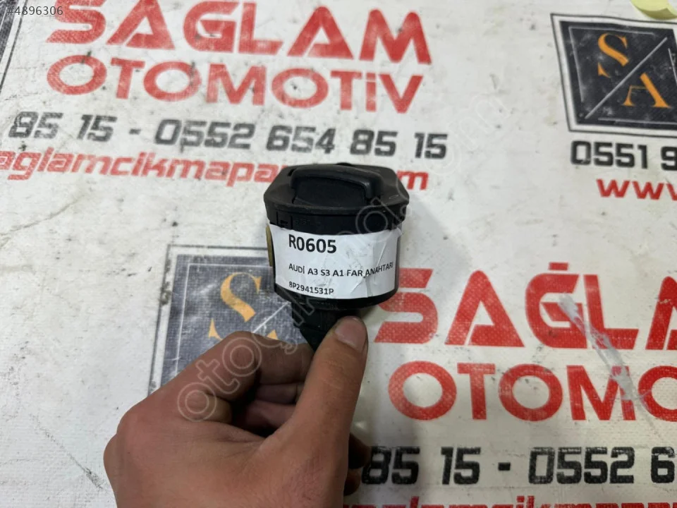2026 Audi A3 S3 Far Anahtarı 8P2941531P