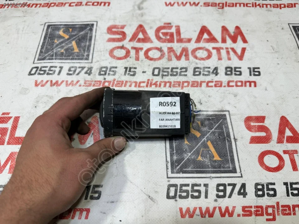 2026 Audi A4 B6 B7 Far Anahtarı 8E0941531B