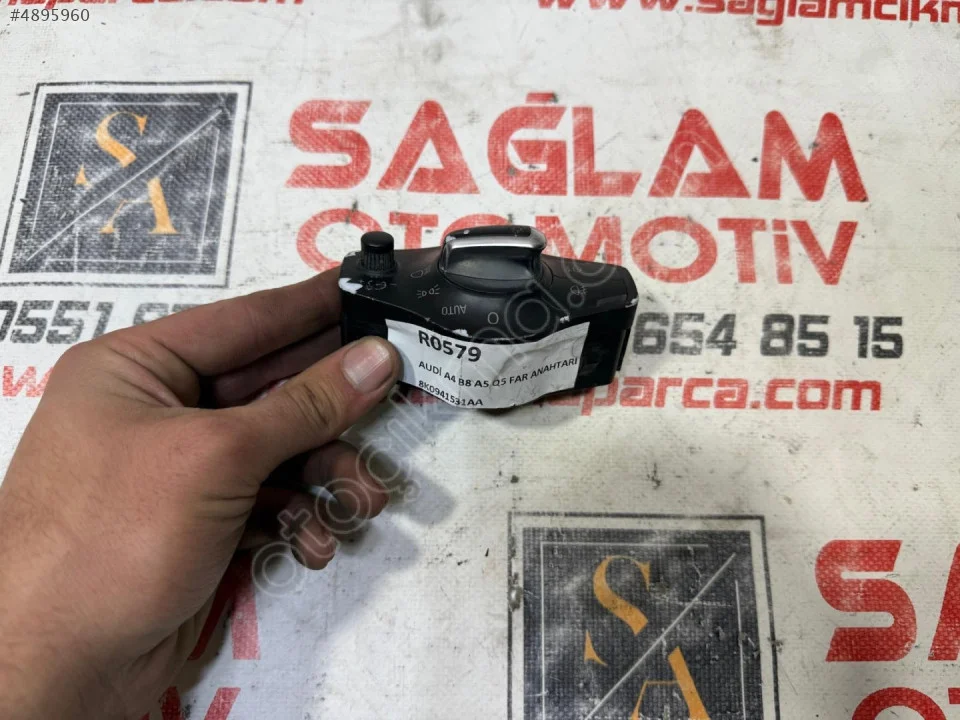 2026 Audi A4 B8 Far Anahtarı 8K0941531AA