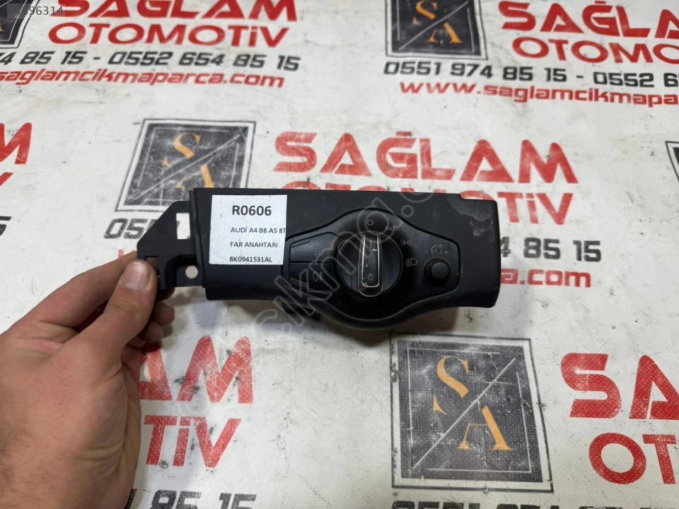 2026 Audi A4 B8 Far Anahtarı 8K0941531AL