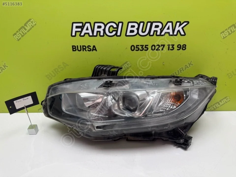 2026 Honda Civic FC5 Mercekli Sol Far 100-18562