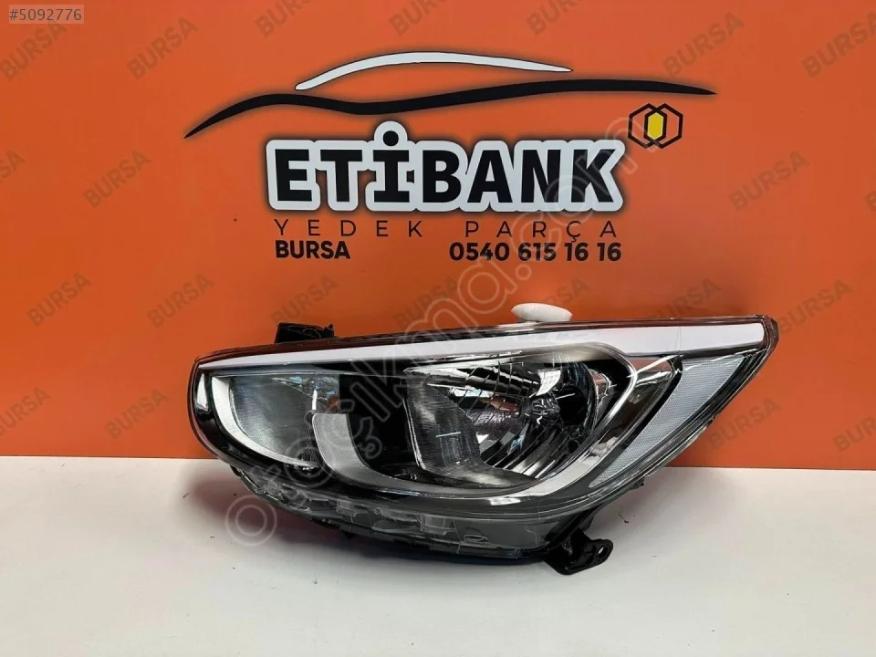 2026 Hyundai Accent 1.6 Sol Far Beyaz Kaş