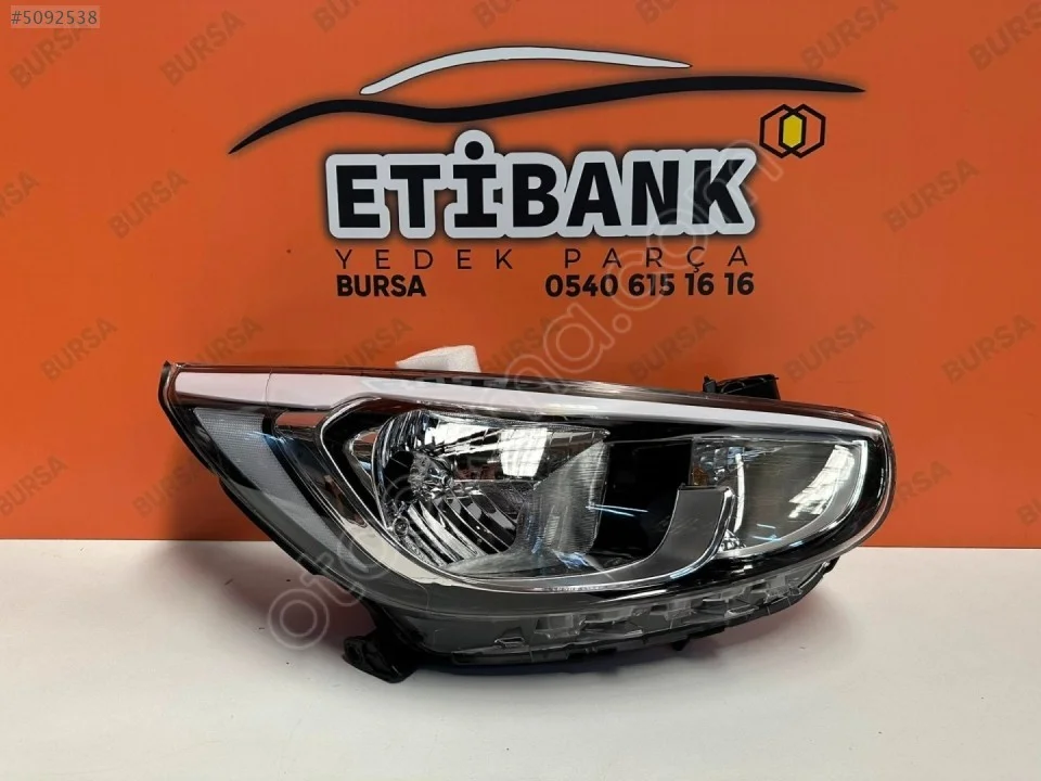 2026 Hyundai Accent Sağ Far Beyaz Kaş