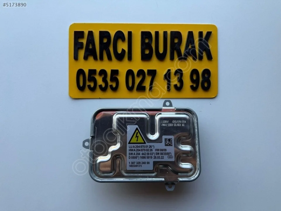 2026 Mercedes C Serisi W204 Xenon Far Beyni A2048700126