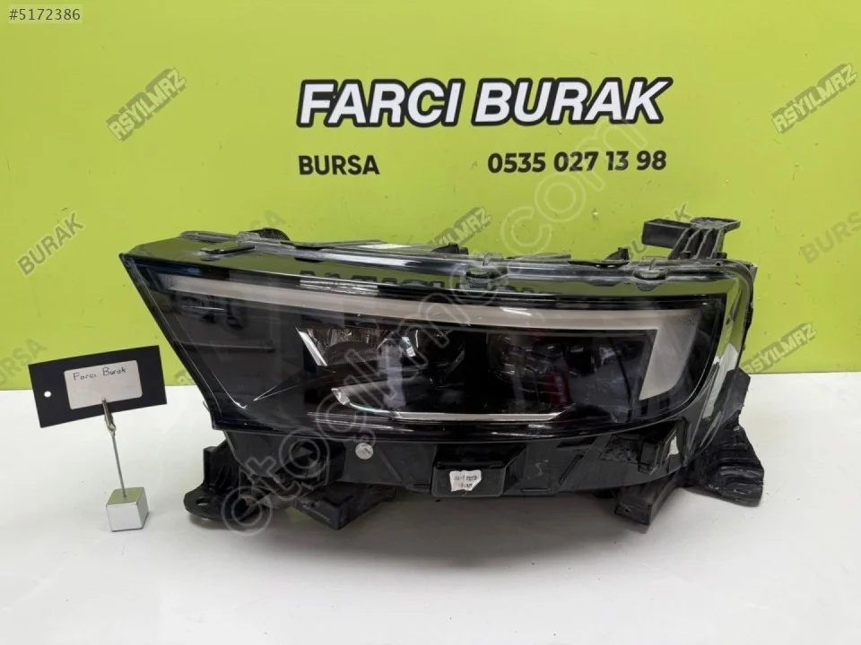 2026 Opel Mokka Full LED Mercekli Sol Far 9834016880