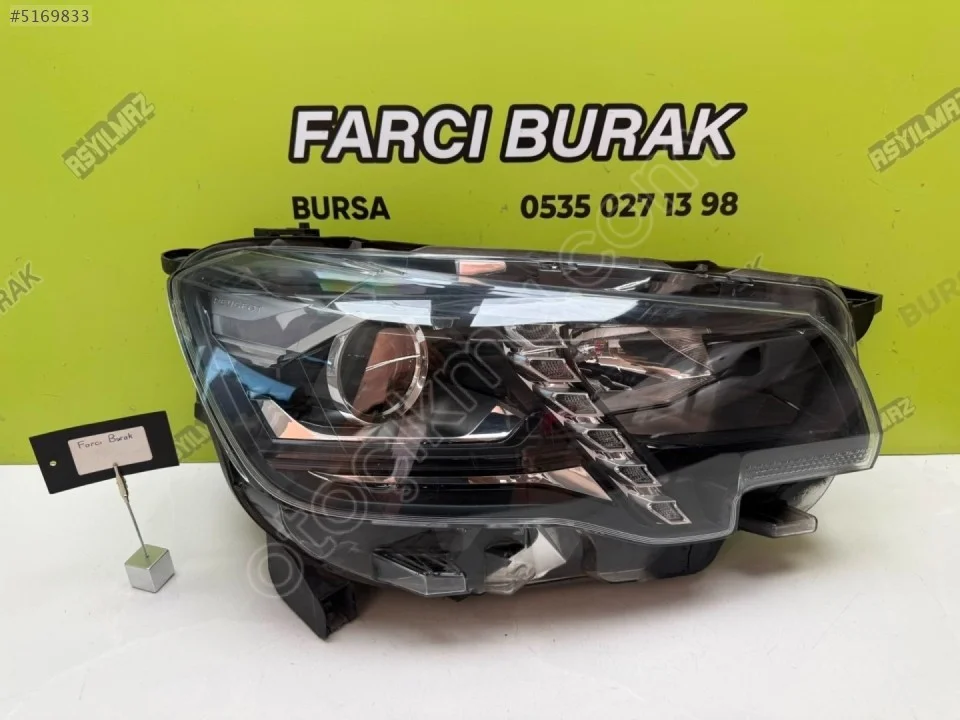 2026 Peugeot Rifter LED'li Mercekli Sağ Far 9816827180