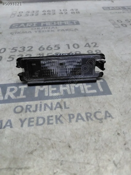 2026 Renault Clio 4 Plaka Aydınlatma Lambası