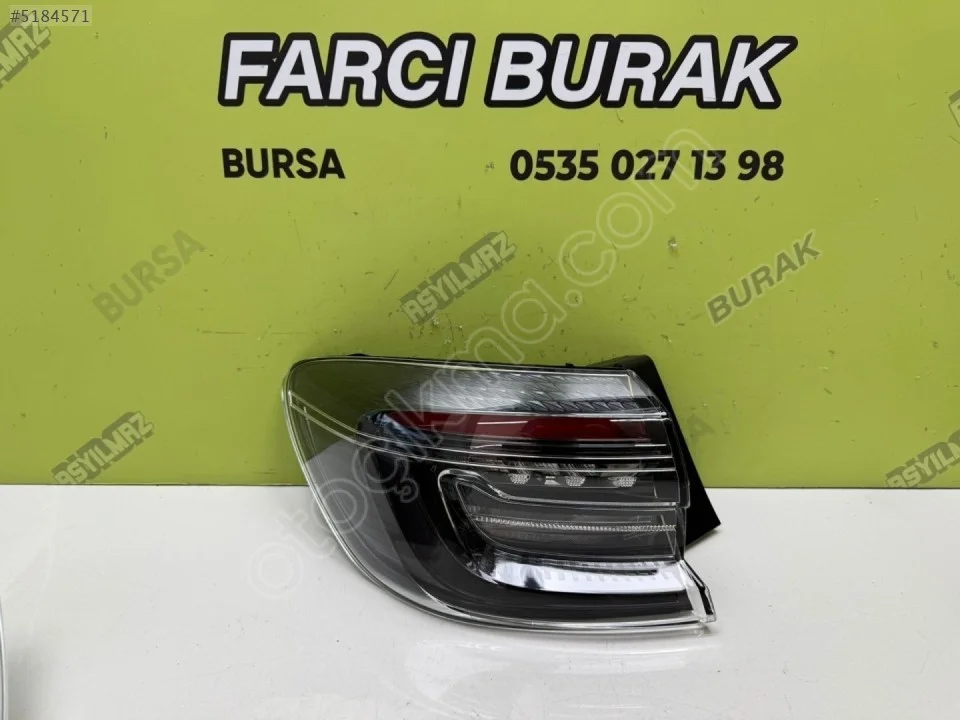 2026 Renault Clio 5.5 Sol Ledli Dış Stop Siyah 265554288R