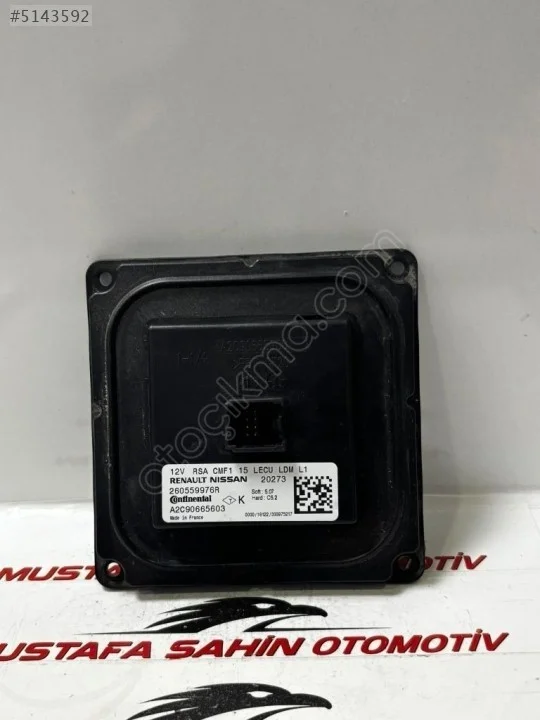2026 Renault Megane 4 Far Beyni 260559976R