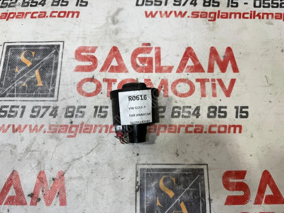 2026 Volkswagen Golf 7 Far Anahtarı 5G0941431BD