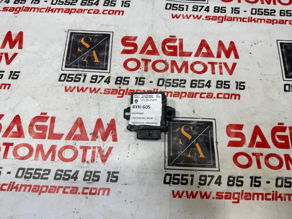 2026 Volkswagen Passat Far Kontrol Beyni 5M0907357C 5WK49676C