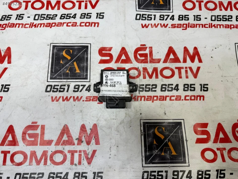 2026 Volkswagen Touareg Far Kontrol Beyni 7L6907357A 5WK49171A