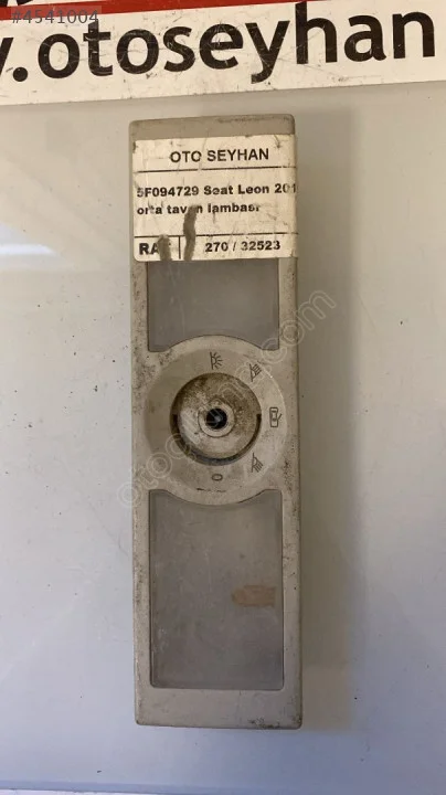 5F0947291 Seat Leon 2015 orta tavan lambası